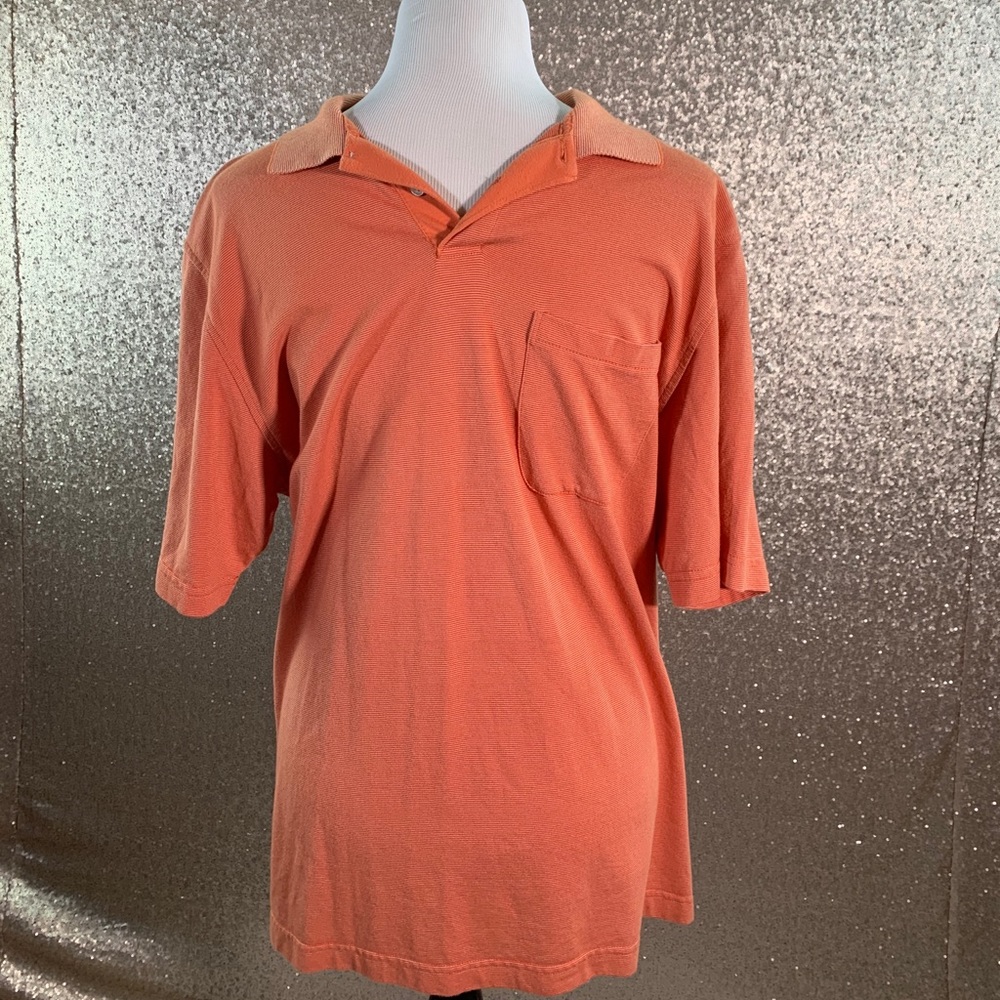 Van Heusen Orange Polo                  B1